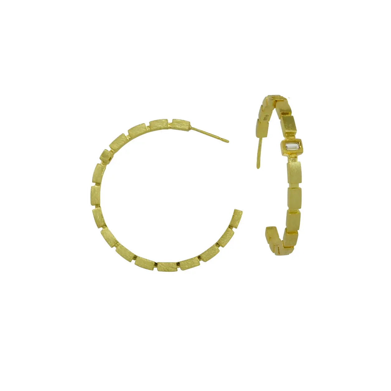 PRE ORDER Sculpted Hoop Earrings-230 Jewelry-Betty Carre-Coastal Bloom Boutique, find the trendiest versions of the popular styles and looks Located in Indialantic, FL