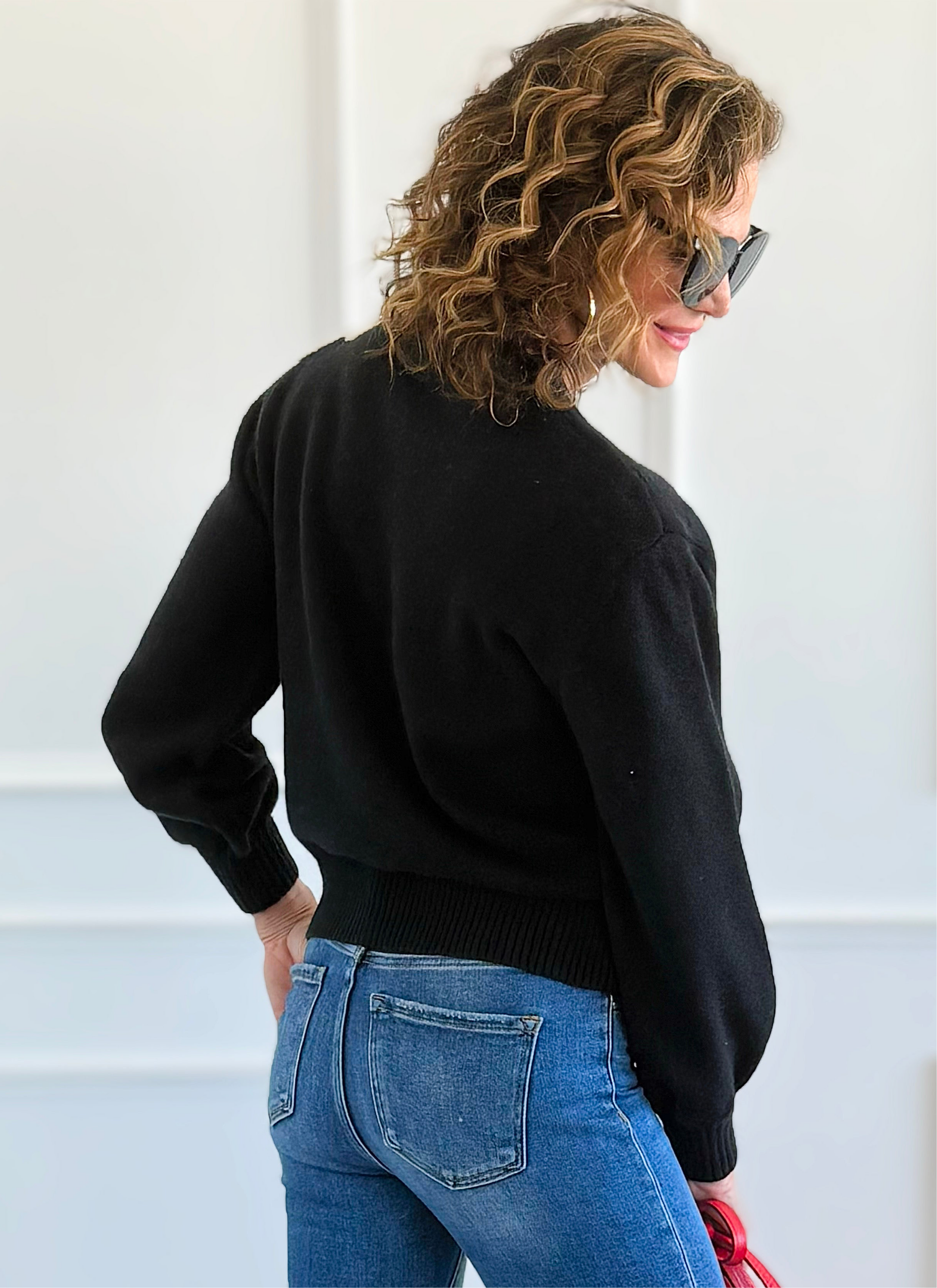 Floral Whispers of Elegance-140 Sweaters-Original USA-Coastal Bloom Boutique, find the trendiest versions of the popular styles and looks Located in Indialantic, FL