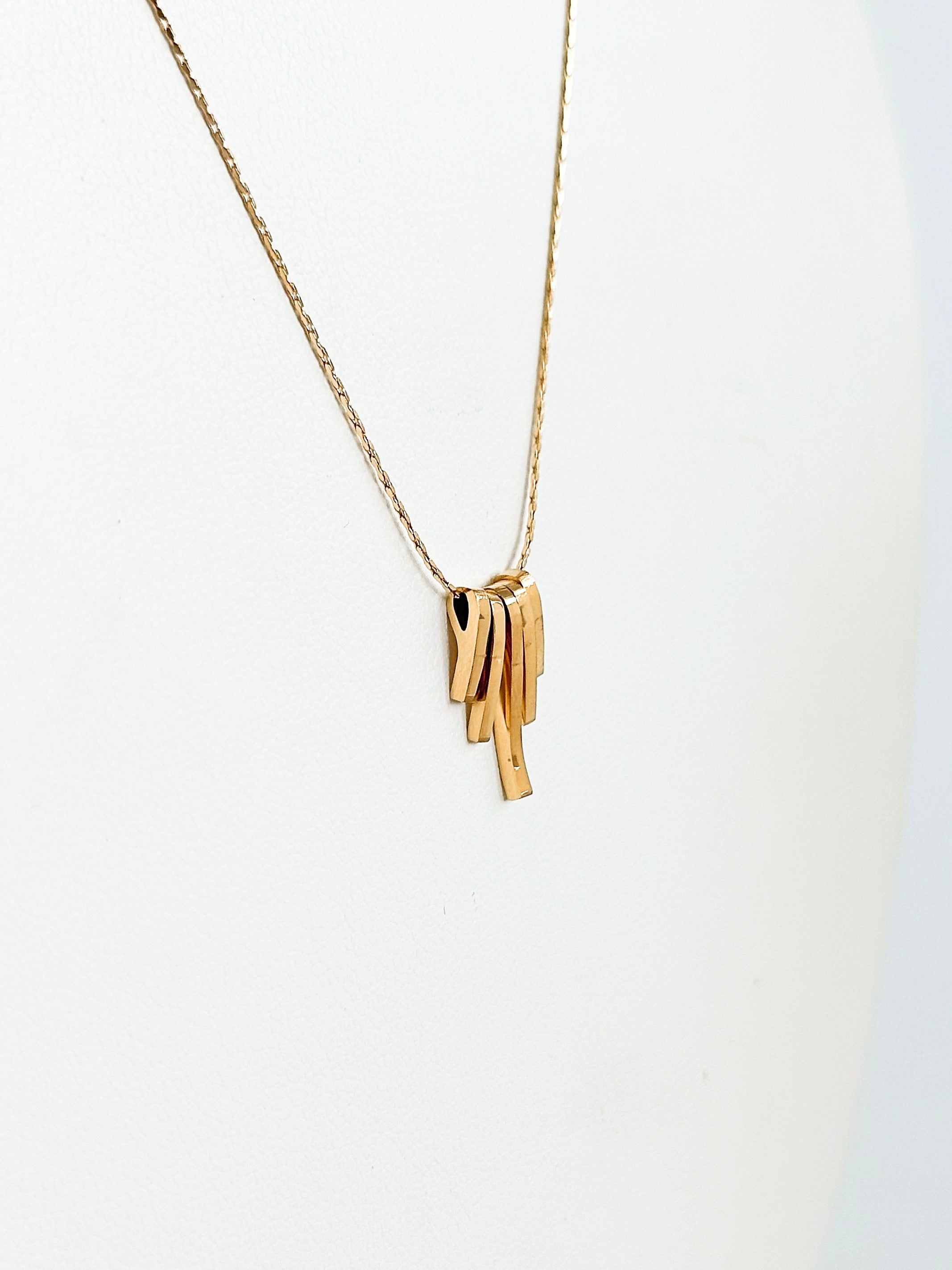 Cascading Charm Necklace-230 Jewelry-NYW-Coastal Bloom Boutique, find the trendiest versions of the popular styles and looks Located in Indialantic, FL