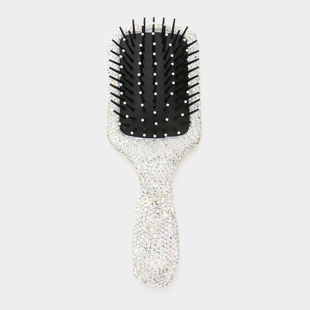 Glam CZ Hair Brush-NYW-Coastal Bloom Boutique, find the trendiest versions of the popular styles and looks Located in Indialantic, FL