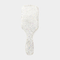 Glam CZ Hair Brush-NYW-Coastal Bloom Boutique, find the trendiest versions of the popular styles and looks Located in Indialantic, FL
