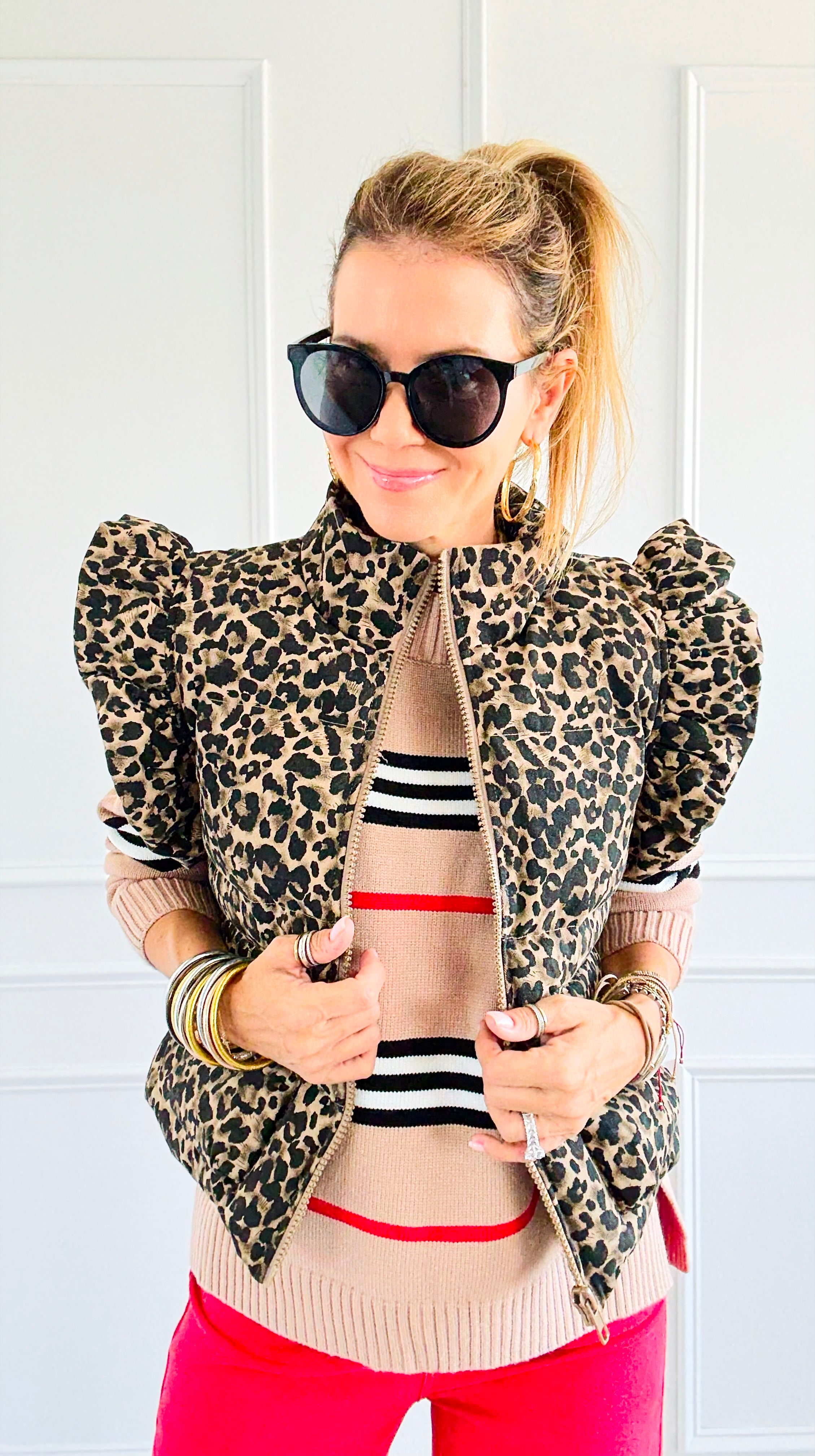 Le Puff Sauvage Vest-160 Jackets-JODIFL-Coastal Bloom Boutique, find the trendiest versions of the popular styles and looks Located in Indialantic, FL