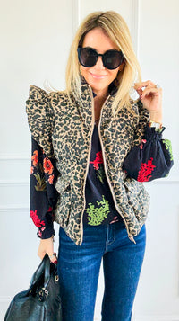 Le Puff Sauvage Vest-160 Jackets-JODIFL-Coastal Bloom Boutique, find the trendiest versions of the popular styles and looks Located in Indialantic, FL