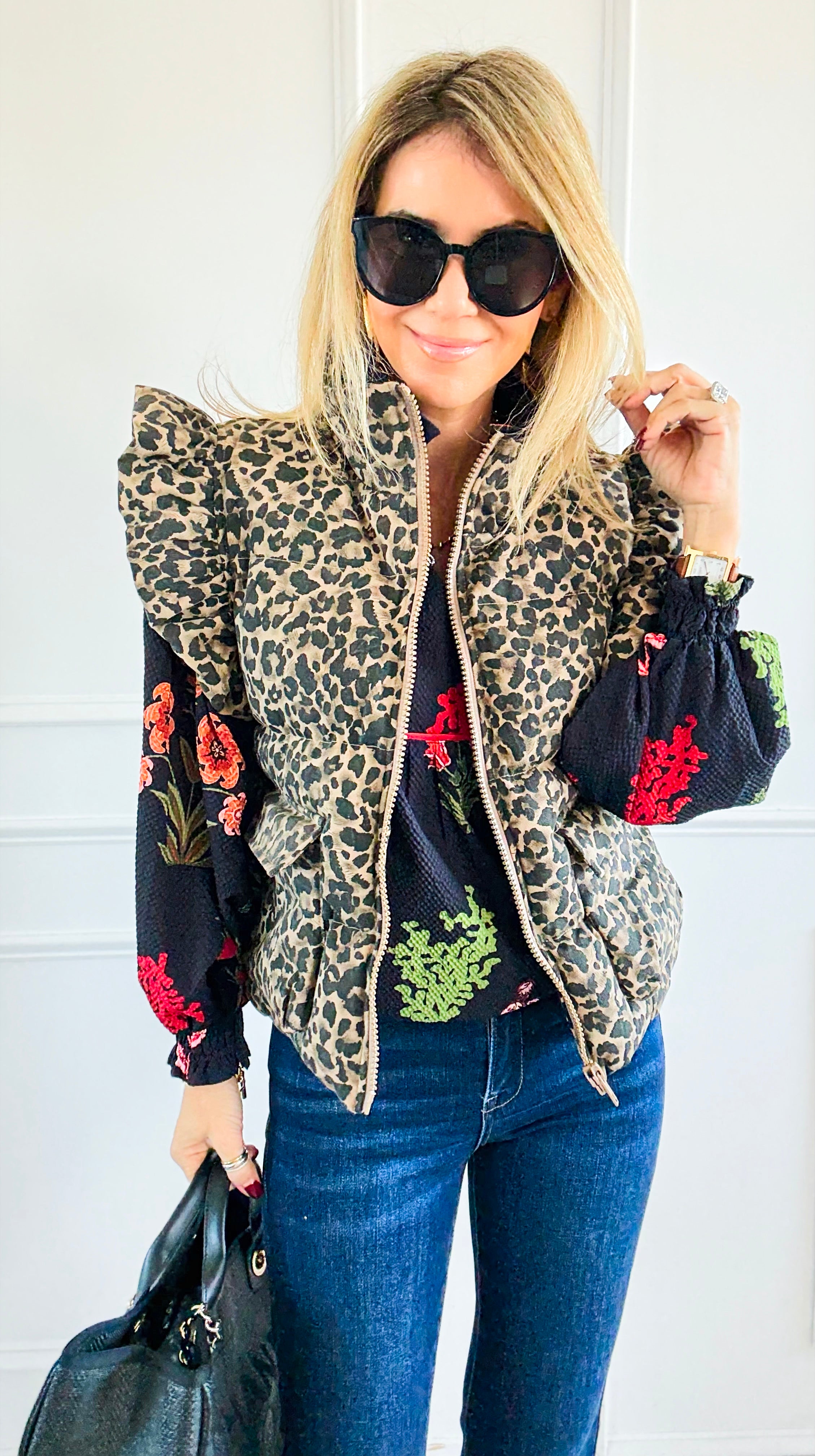Le Puff Sauvage Vest-160 Jackets-JODIFL-Coastal Bloom Boutique, find the trendiest versions of the popular styles and looks Located in Indialantic, FL