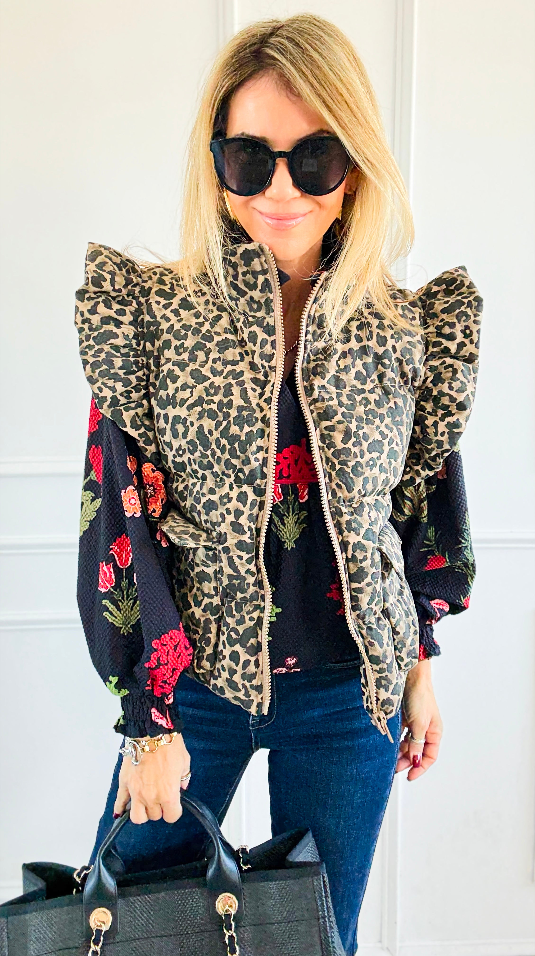 Le Puff Sauvage Vest-160 Jackets-JODIFL-Coastal Bloom Boutique, find the trendiest versions of the popular styles and looks Located in Indialantic, FL