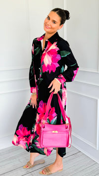 Island Bloom Midi Dress-200 Dresses/Jumpsuits/Rompers-JODIFL-Coastal Bloom Boutique, find the trendiest versions of the popular styles and looks Located in Indialantic, FL