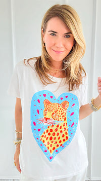 Love Me Wild Italian Graphic tee-110 Short Sleeve Tops-ZR ITALY-Coastal Bloom Boutique, find the trendiest versions of the popular styles and looks Located in Indialantic, FL