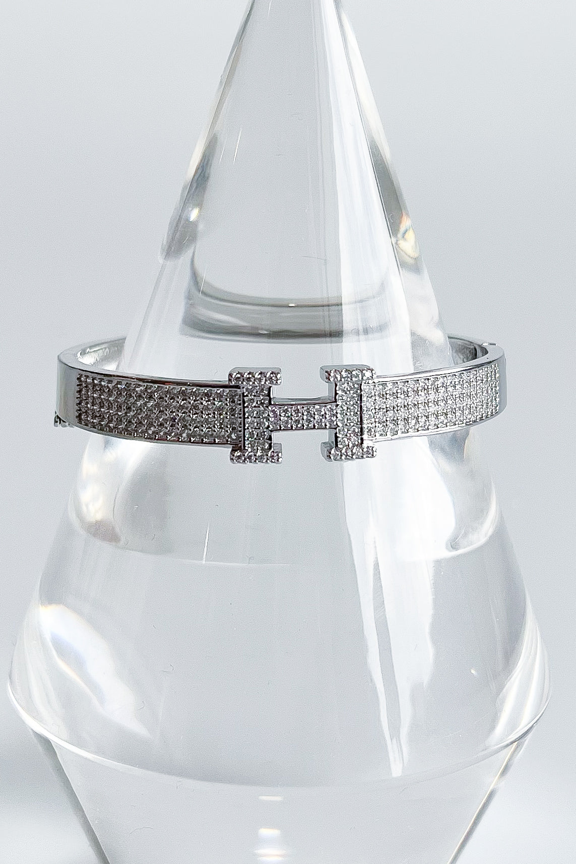 Inspired CZ "H" Bracelet-230 Jewelry-NYC-Coastal Bloom Boutique, find the trendiest versions of the popular styles and looks Located in Indialantic, FL