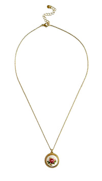 Vintage Bloom Pendant Necklace-230 Jewelry-GS JEWELRY-Coastal Bloom Boutique, find the trendiest versions of the popular styles and looks Located in Indialantic, FL