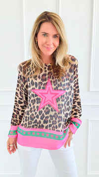 Wild Star Italian St Tropez Knit-140 Sweaters-Italianissimo/SORPRESA-Coastal Bloom Boutique, find the trendiest versions of the popular styles and looks Located in Indialantic, FL