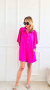Oversized Airflow Romper-200 dresses/jumpsuits/rompers-BucketList-Coastal Bloom Boutique, find the trendiest versions of the popular styles and looks Located in Indialantic, FL