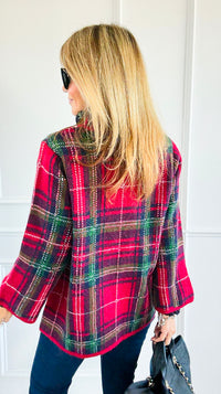Fireside Glow Mock Neck Sweater-140 Sweaters-entro-Coastal Bloom Boutique, find the trendiest versions of the popular styles and looks Located in Indialantic, FL