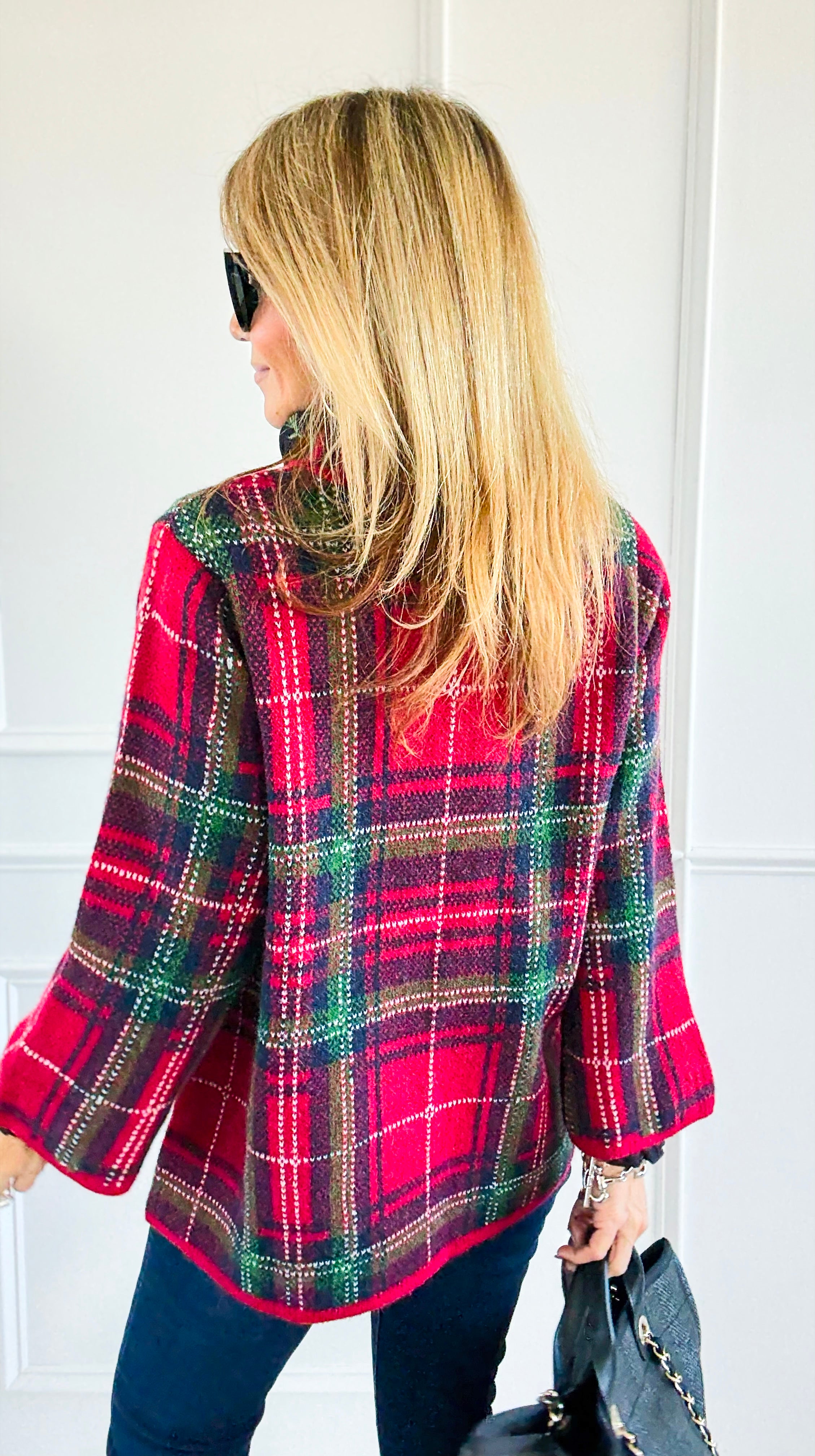 Fireside Glow Mock Neck Sweater-140 Sweaters-entro-Coastal Bloom Boutique, find the trendiest versions of the popular styles and looks Located in Indialantic, FL