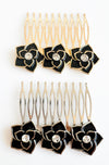 Flower Hair Comb-260 Other Accessories-US Jewelry House-Coastal Bloom Boutique, find the trendiest versions of the popular styles and looks Located in Indialantic, FL