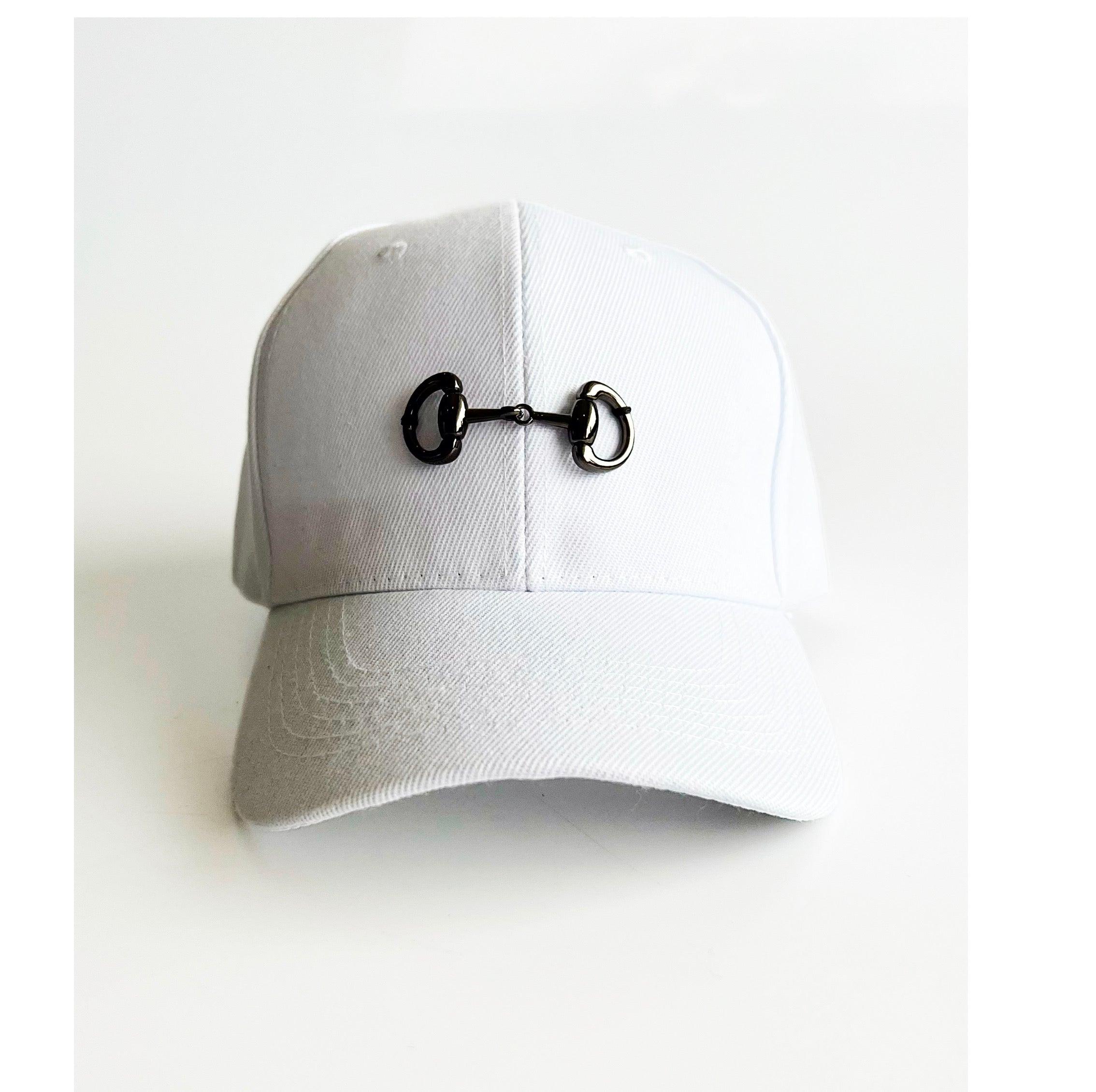 CB Custom Horsebit Baseball Cap-260 Other Accessories-Holly-Coastal Bloom Boutique, find the trendiest versions of the popular styles and looks Located in Indialantic, FL