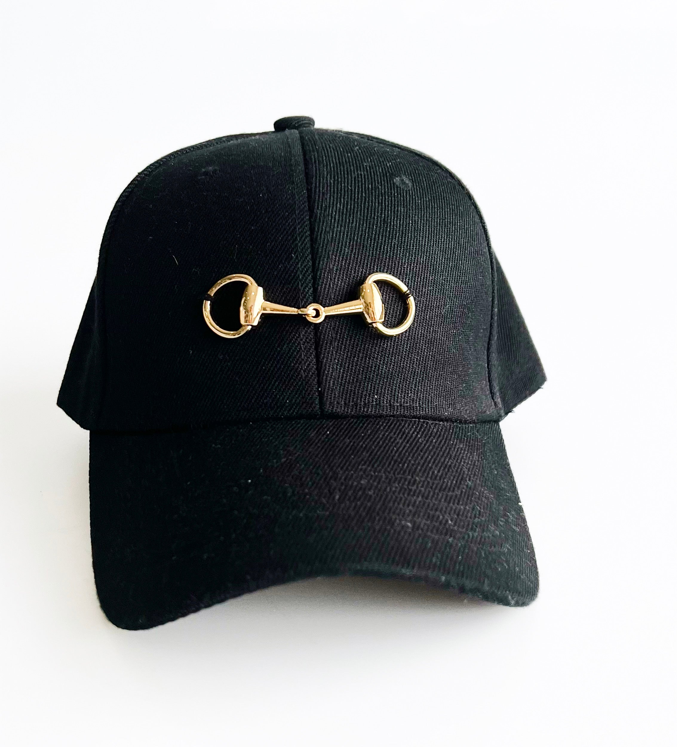 CB Custom Horsebit Baseball Cap-260 Other Accessories-Holly-Coastal Bloom Boutique, find the trendiest versions of the popular styles and looks Located in Indialantic, FL