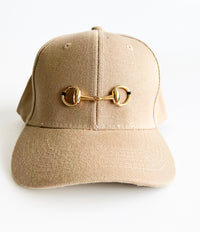 CB Custom Horsebit Baseball Cap-260 Other Accessories-Holly-Coastal Bloom Boutique, find the trendiest versions of the popular styles and looks Located in Indialantic, FL