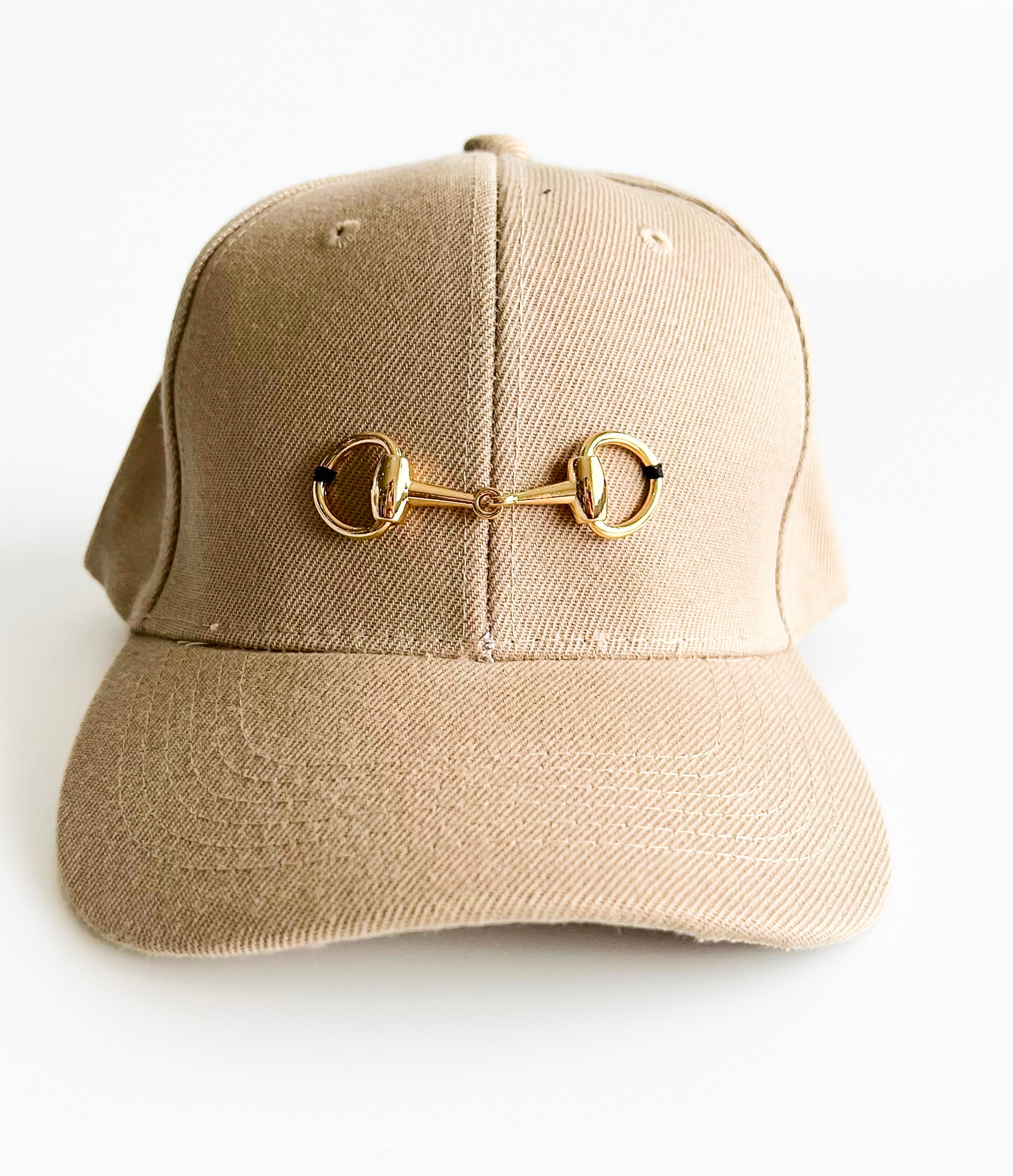 CB Custom Horsebit Baseball Cap-260 Other Accessories-Holly-Coastal Bloom Boutique, find the trendiest versions of the popular styles and looks Located in Indialantic, FL