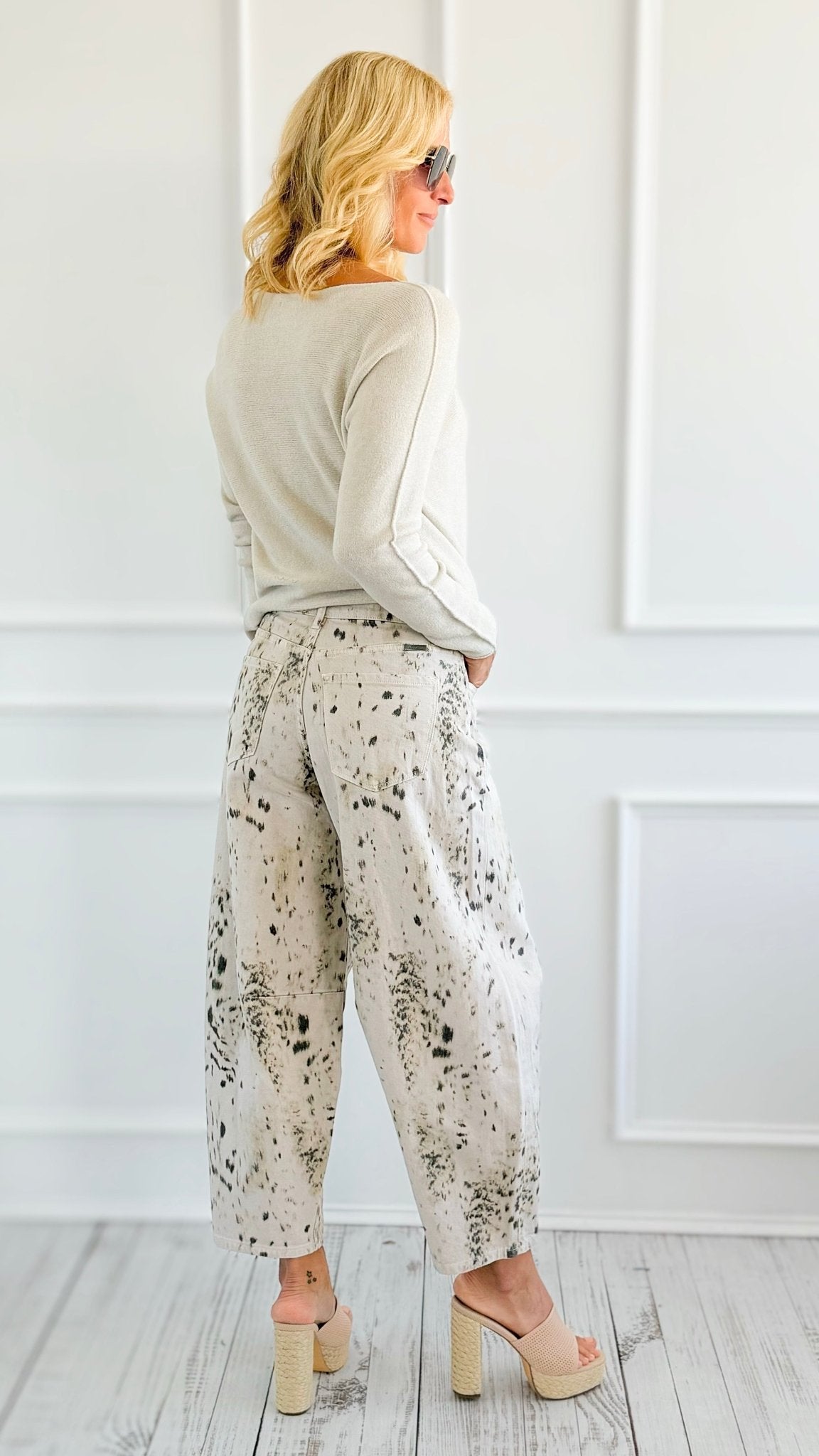 Artful Ease Relaxed Pants-170 Bottoms-Kan Can USA-Coastal Bloom Boutique, find the trendiest versions of the popular styles and looks Located in Indialantic, FL