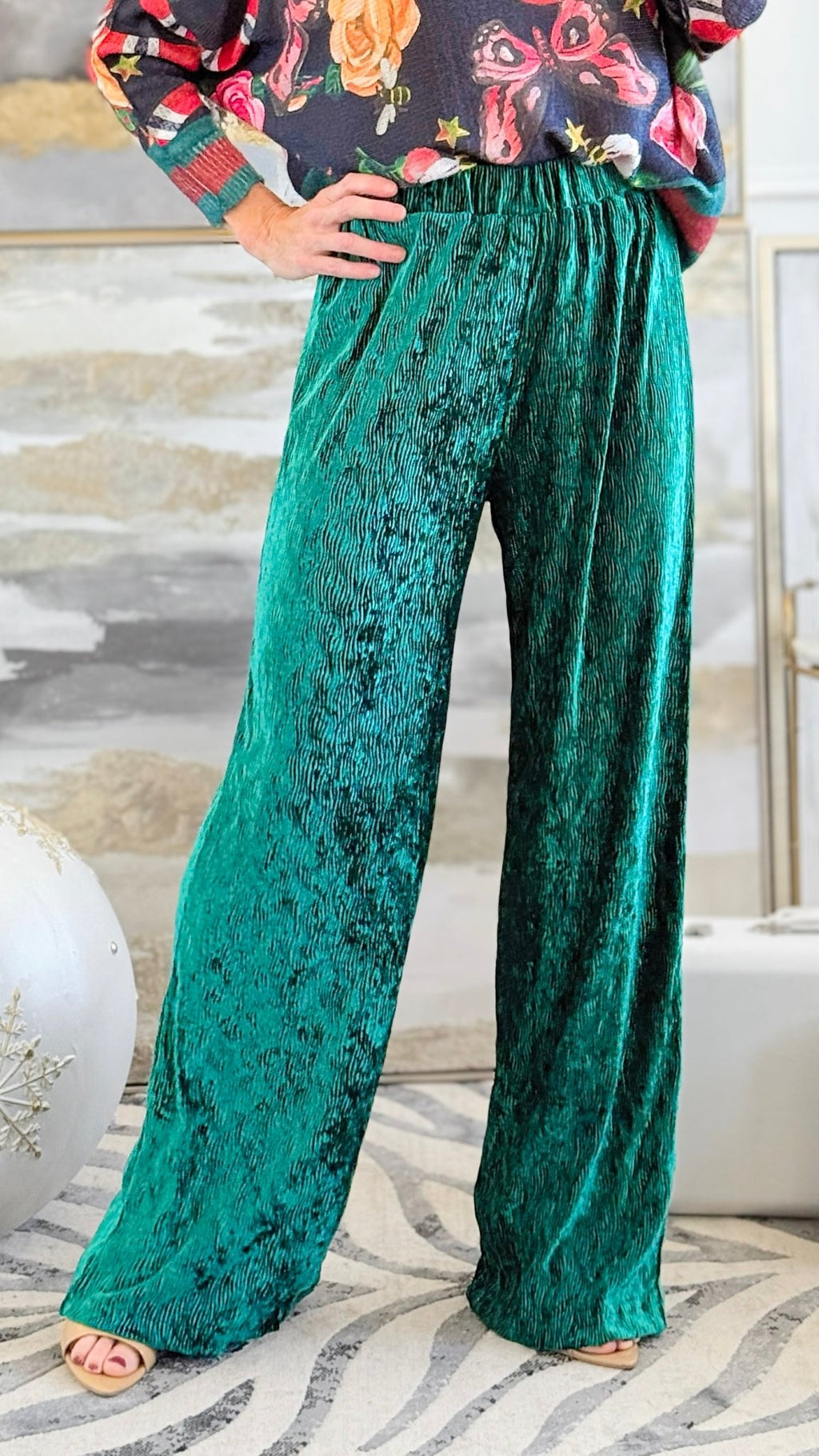 Pleat Pants in Sand