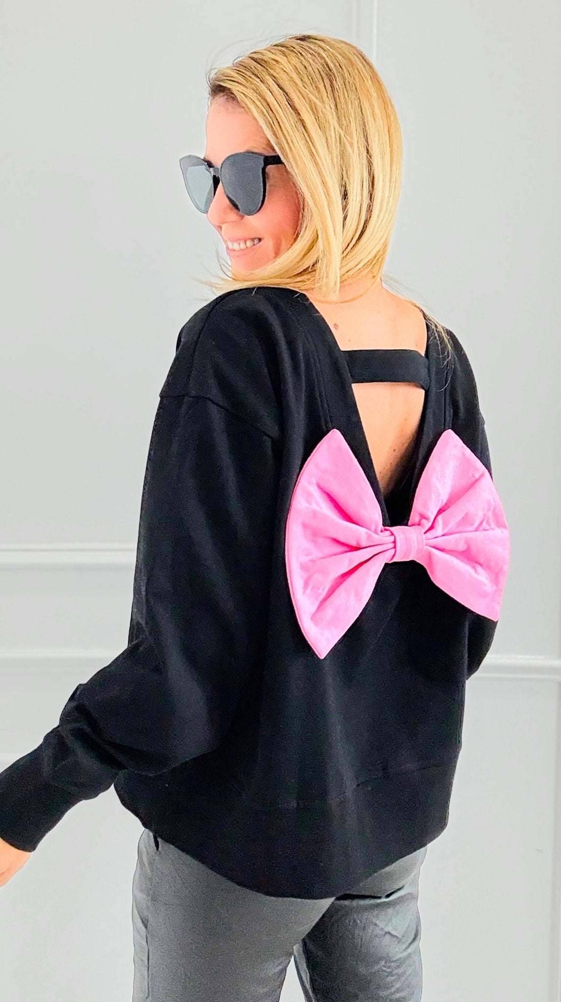 Knot Your Average Sweatshirt-110 Long Sleeve Tops-Fate BY LFD-Coastal Bloom Boutique, find the trendiest versions of the popular styles and looks Located in Indialantic, FL