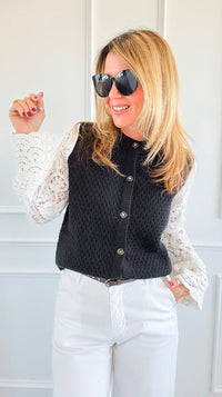 Layers of Effortless Elegance Sweater Cardigan-150 Cardigans/Layers-Original USA-Coastal Bloom Boutique, find the trendiest versions of the popular styles and looks Located in Indialantic, FL