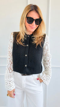 Layers of Effortless Elegance Sweater Cardigan-150 Cardigans/Layers-Original USA-Coastal Bloom Boutique, find the trendiest versions of the popular styles and looks Located in Indialantic, FL