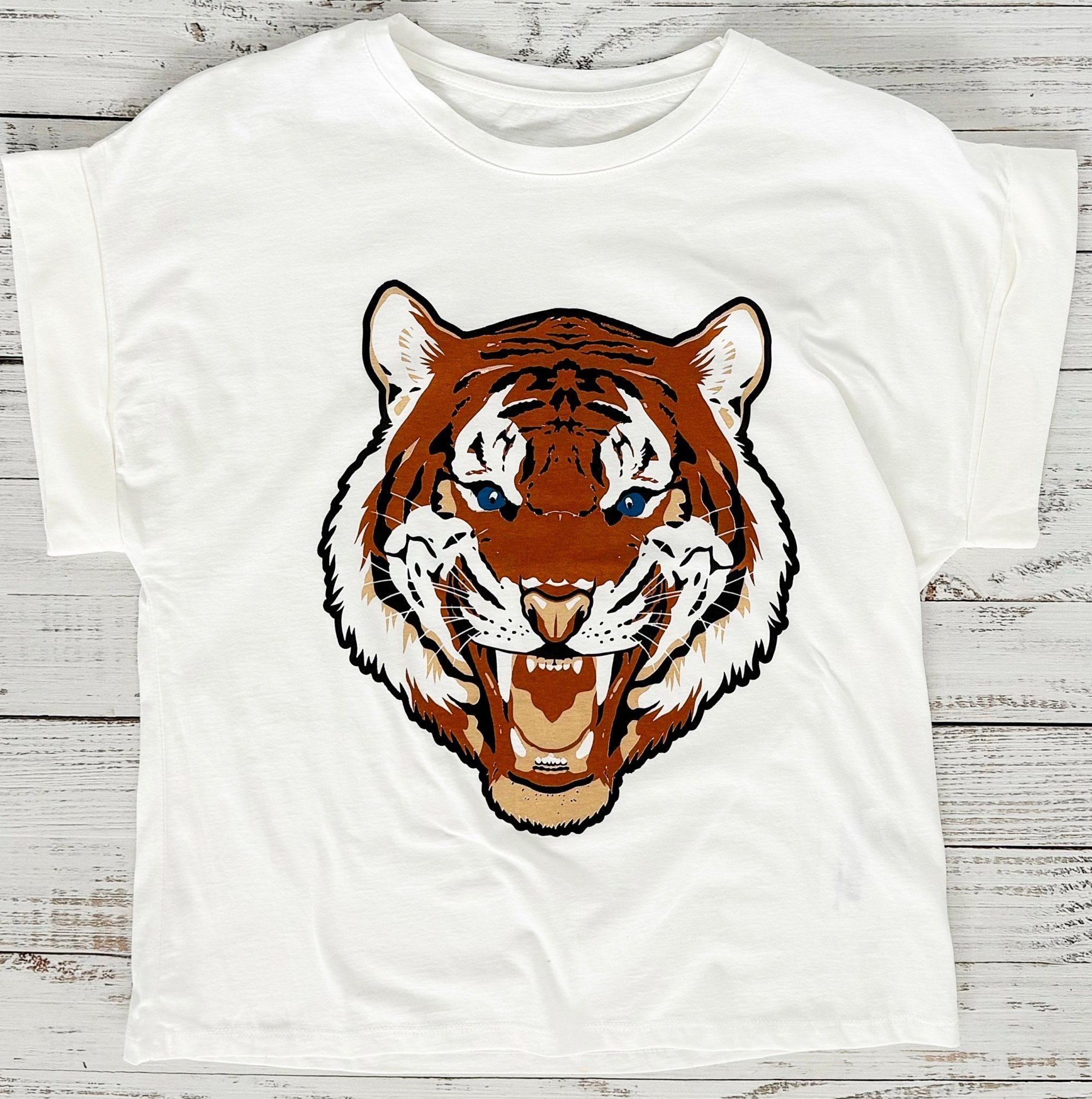 Roar Power Italian Graphic Tee-110 Short Sleeve Tops-FIRSTAGE-Coastal Bloom Boutique, find the trendiest versions of the popular styles and looks Located in Indialantic, FL