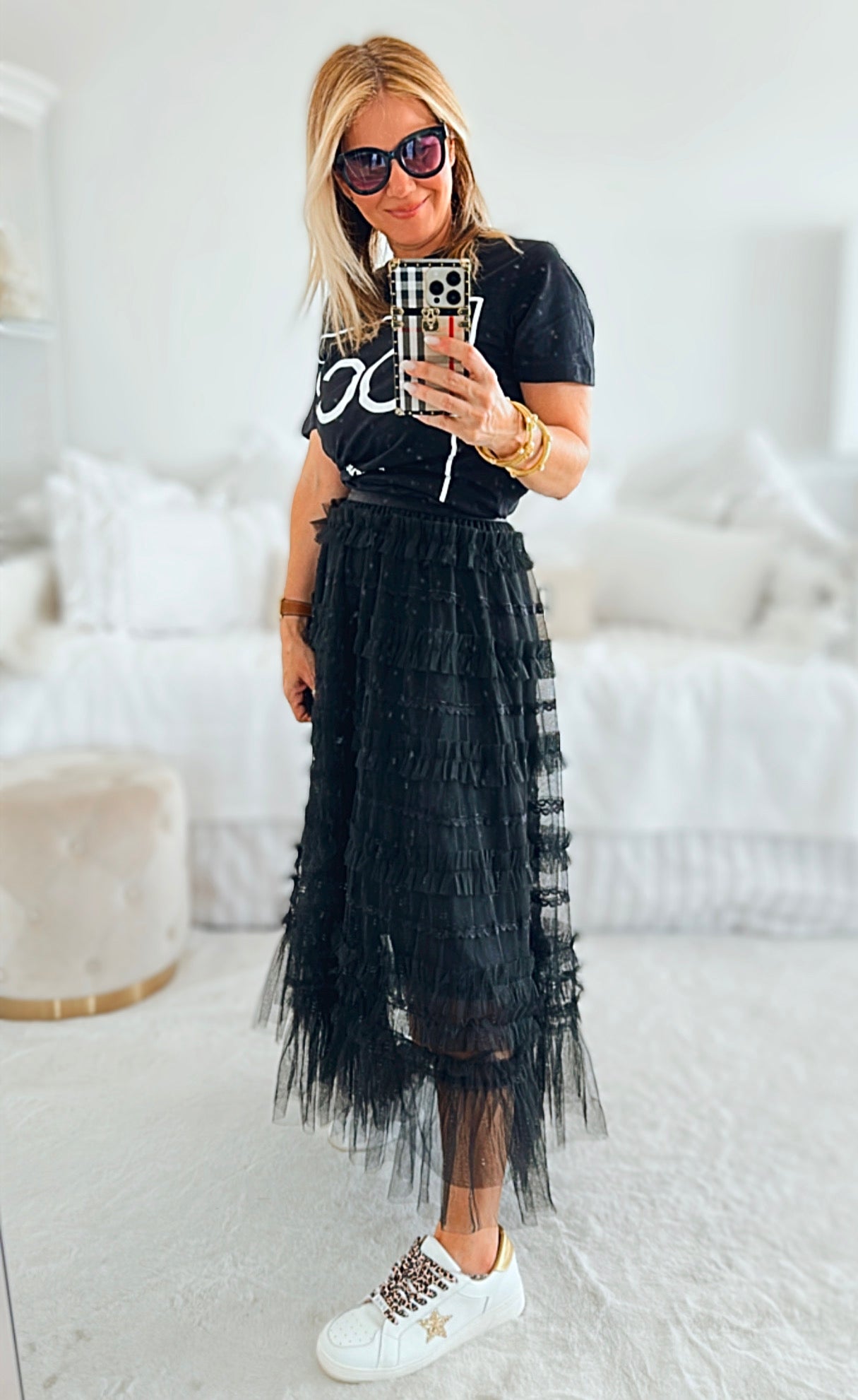 CB Wild Stars Lace Up Sneakers-250 Shoes-PMK Shoes-Coastal Bloom Boutique, find the trendiest versions of the popular styles and looks Located in Indialantic, FL