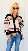 Stirrup Season Knit Cardigan-150 Cardigans/Layers-Gilli-Coastal Bloom Boutique, find the trendiest versions of the popular styles and looks Located in Indialantic, FL