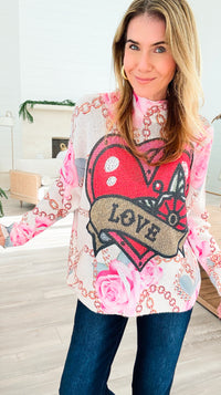 Endless Love Turtleneck Italian Knit Sweater-140 Sweaters-SORPRESA-Coastal Bloom Boutique, find the trendiest versions of the popular styles and looks Located in Indialantic, FL