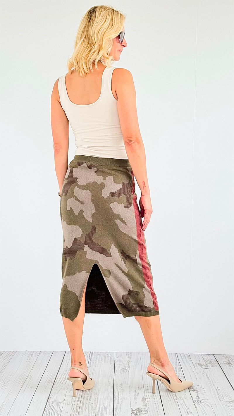 City Warrior Knit Skirt-170 Bottoms/Shorts-mystree-Coastal Bloom Boutique, find the trendiest versions of the popular styles and looks Located in Indialantic, FL