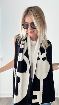 Lock Key Scarf-260 Other Accessories-MISS SPARKLING-Coastal Bloom Boutique, find the trendiest versions of the popular styles and looks Located in Indialantic, FL