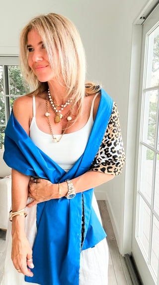 It’s a Wrap - 
Sapphire Safari Italian Wrap