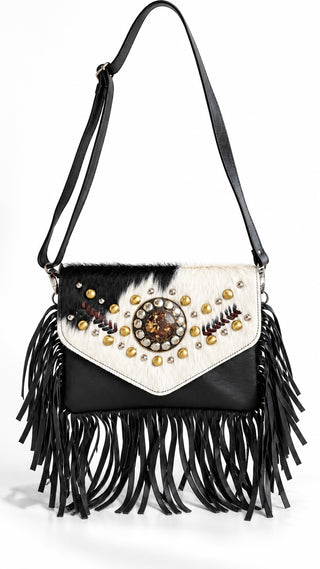 Jeweled Medallion Italian Clutch