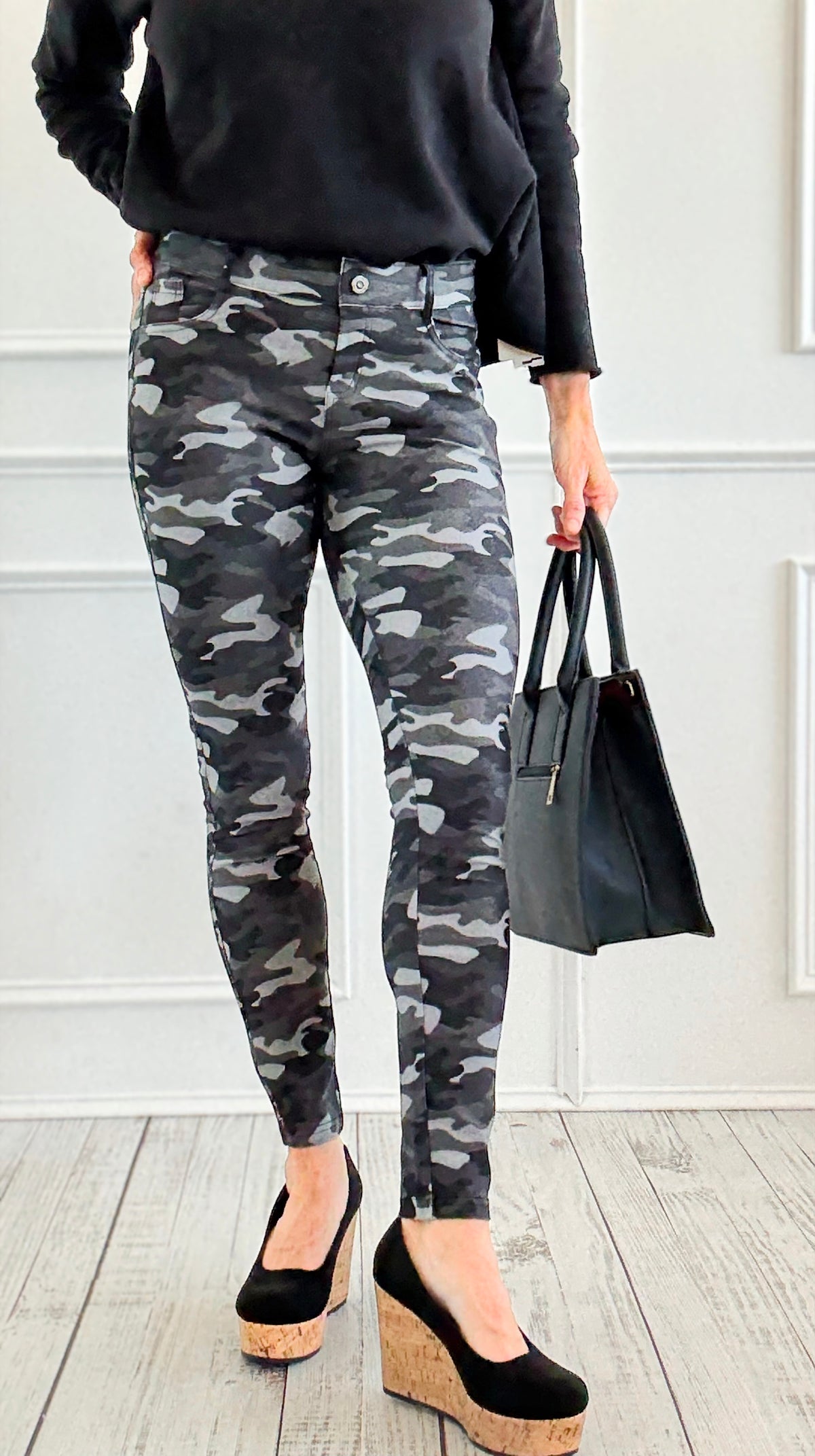 Wild Terrain 5- Pocket Jeggings-100 Pants-YELETE-Coastal Bloom Boutique, find the trendiest versions of the popular styles and looks Located in Indialantic, FL