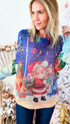 Italian St Tropez Santa Hug Knit Sweater-140 Sweaters-Germany-Coastal Bloom Boutique, find the trendiest versions of the popular styles and looks Located in Indialantic, FL
