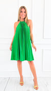 Glam Chain Halter Mini Dress-200 Dresses/Jumpsuits/Rompers-Rousseau-Coastal Bloom Boutique, find the trendiest versions of the popular styles and looks Located in Indialantic, FL