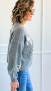 Take A Bow Sweater-140 Sweaters-Dreamers-Coastal Bloom Boutique, find the trendiest versions of the popular styles and looks Located in Indialantic, FL