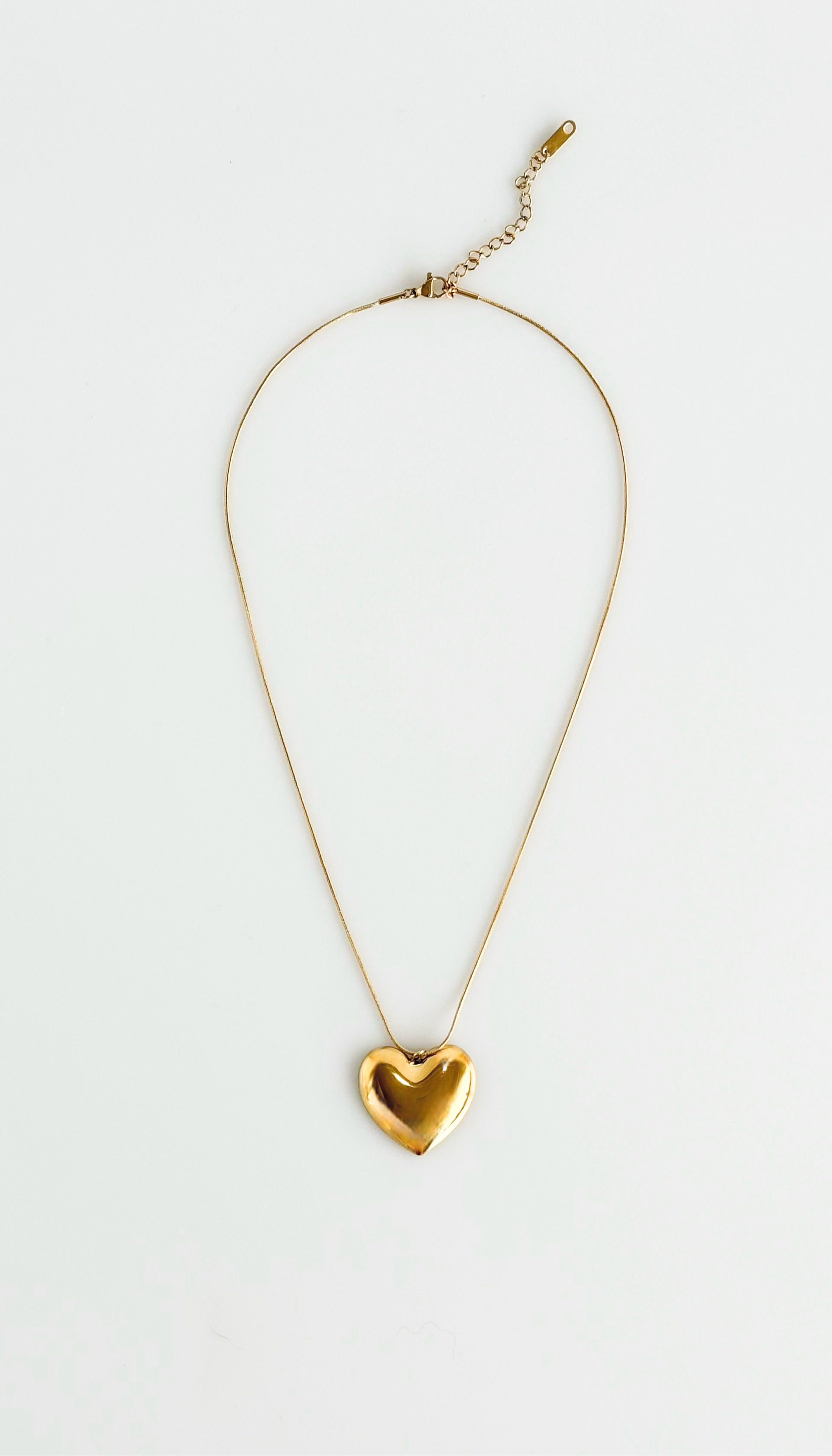 Golden Heartbeat Pendant Necklace-230 Jewelry-DARLING-Coastal Bloom Boutique, find the trendiest versions of the popular styles and looks Located in Indialantic, FL