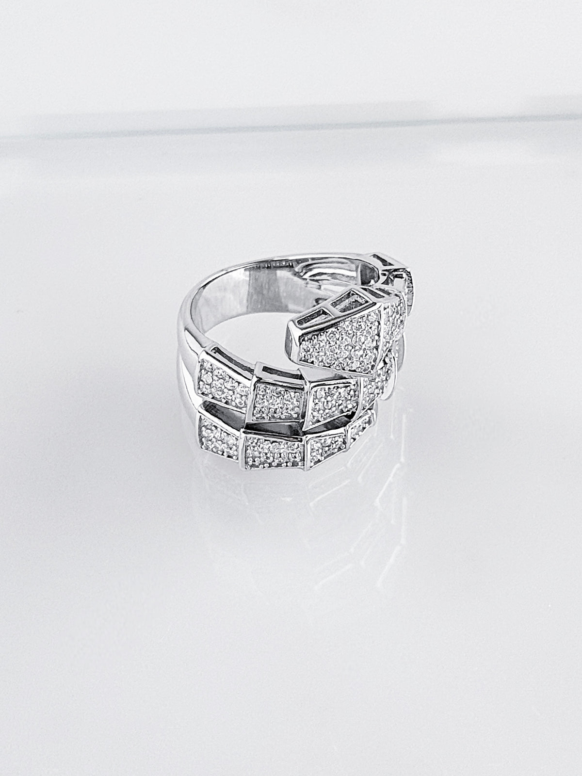 Znake Wrap Micropave Ring-230 Jewelry-NYC-Coastal Bloom Boutique, find the trendiest versions of the popular styles and looks Located in Indialantic, FL
