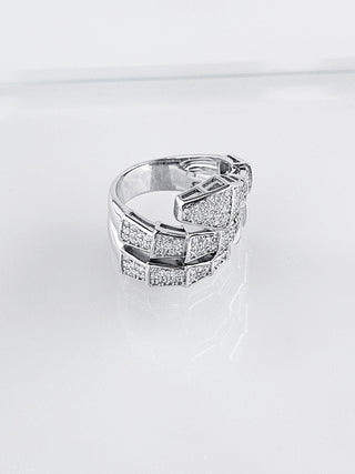 Znake Wrap Micropave Ring-230 Jewelry-NYC-Coastal Bloom Boutique, find the trendiest versions of the popular styles and looks Located in Indialantic, FL