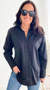Trend Setter Oversized Shirt-130 Long Sleeve Tops-HYFVE-Coastal Bloom Boutique, find the trendiest versions of the popular styles and looks Located in Indialantic, FL