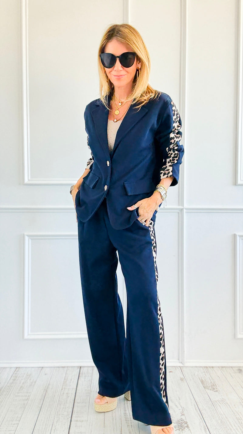 Fierce Contrast Italian Set-210 Loungewear/Sets-AMIRA-Coastal Bloom Boutique, find the trendiest versions of the popular styles and looks Located in Indialantic, FL