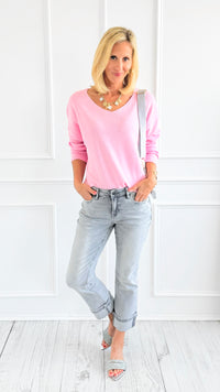City Lights Cuff Jeans-190 Denim-Mica Denim-Coastal Bloom Boutique, find the trendiest versions of the popular styles and looks Located in Indialantic, FL