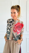 Split Pop Italian St Tropez Sweater-140 Sweaters-SORPRESA-Coastal Bloom Boutique, find the trendiest versions of the popular styles and looks Located in Indialantic, FL