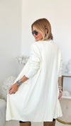 Block Party Italian Cardigan - Ivory-150 Cardigans/Layers-Germany-Coastal Bloom Boutique, find the trendiest versions of the popular styles and looks Located in Indialantic, FL