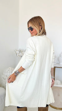 Block Party Italian Cardigan - Ivory-150 Cardigans/Layers-Germany-Coastal Bloom Boutique, find the trendiest versions of the popular styles and looks Located in Indialantic, FL