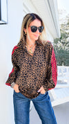 Savage Spark Top-110 Long Sleeve Tops-JODIFL-Coastal Bloom Boutique, find the trendiest versions of the popular styles and looks Located in Indialantic, FL