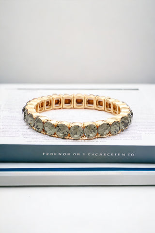 Stretch Evening Bracelet - Peridot-230 Jewelry-NYW-Coastal Bloom Boutique, find the trendiest versions of the popular styles and looks Located in Indialantic, FL